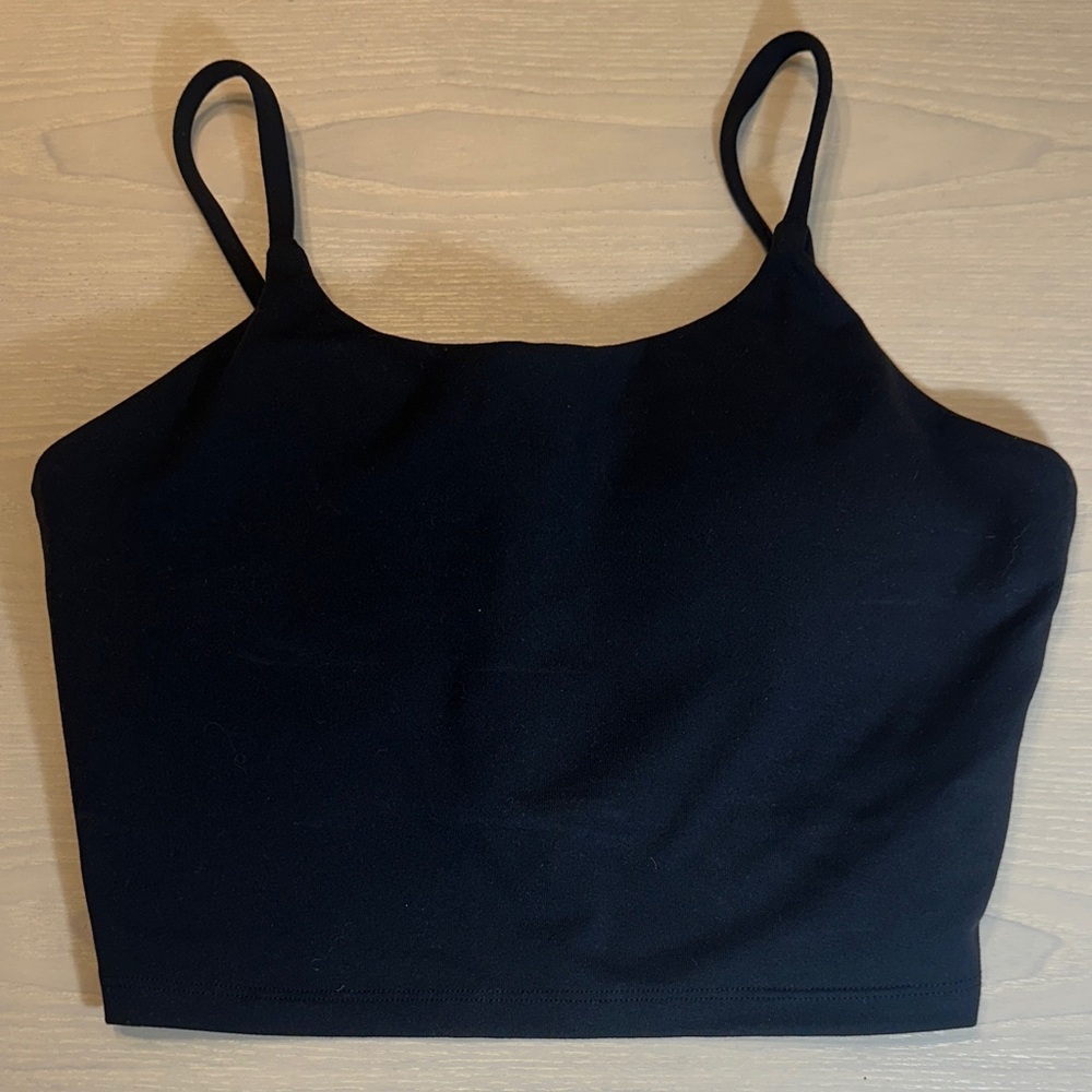 Black Crop Tank